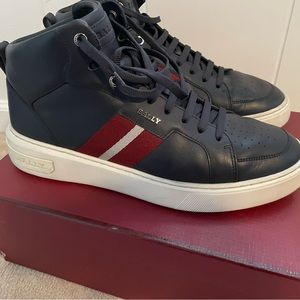 Bally hi top sneakers